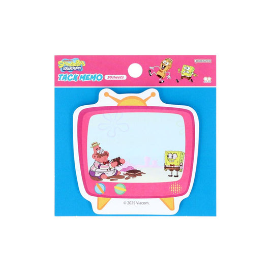 スポンジボブ 付せん ダイカット付箋 アニメーション サンスター文具 新学期準備文具 メモ かわいい キャラクター グッズ メール便可 シネマコレクション
