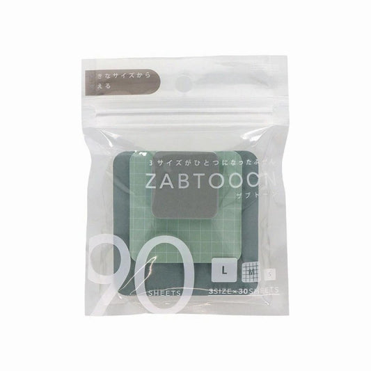 付せん ふせん ザブトーン 抹茶 サンスター文具 付箋 伝言 事務用品 グッズ メール便可 シネマコレクション