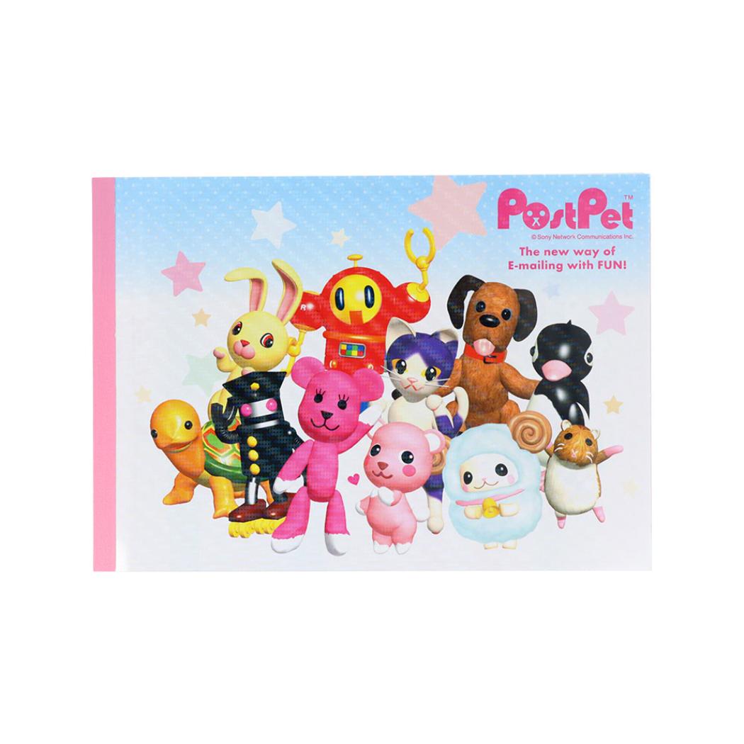 PostPet メモ帳 メモA6 集合 サンスター文具 メモパッド 伝言 キャラクター グッズ メール便可 シネマコレクション