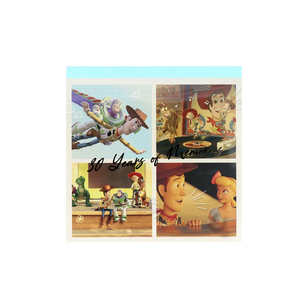 トイストーリー メモ帳 スクエアメモ シーン ディズニー サンスター文具 伝言 メモパッド キャラクター グッズ メール便可 シネマコレクション