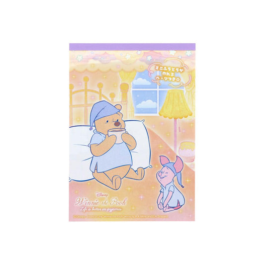 くまのプーさん メモ帳 メモA6 ゆめかわ！ ディズニー サンスター文具 伝言 メモパッド キャラクター グッズ メール便可 シネマコレクション