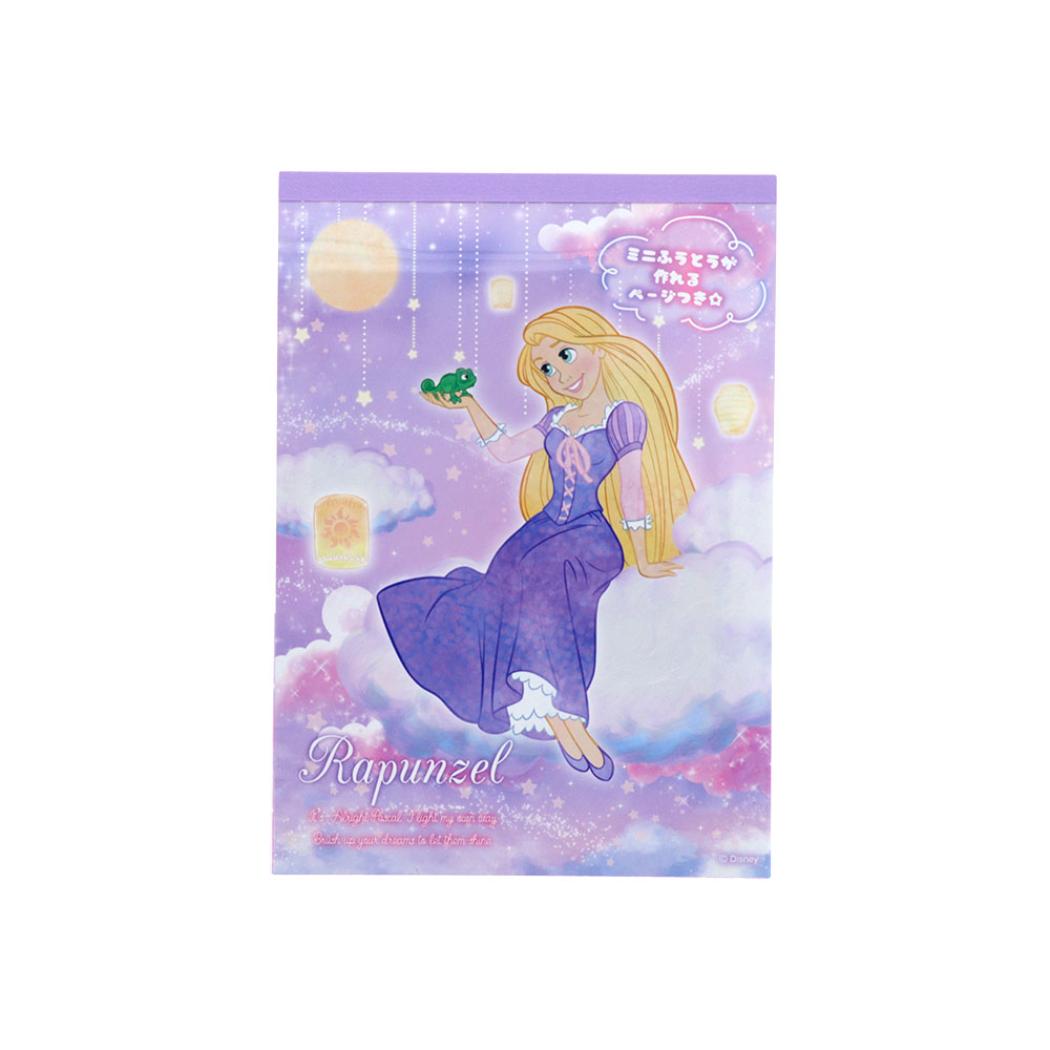 塔の上のラプンツェル メモ帳 メモA6 ゆめかわ！ ディズニープリンセス サンスター文具 伝言 メモパッド キャラクター グッズ メール便可 シネマコレクション