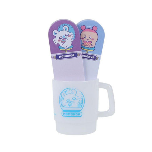 ちいかわ 付せん マグカップ付箋 DINER モモンガ＆古本屋 サンスター文具 新学期準備文具 事務用品 キャラクター グッズ シネマコレクション