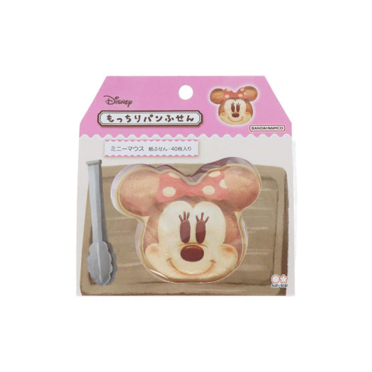 ミニーマウス 付せん もっちりパンふせん Nuiパン ディズニー サンスター文具 付箋 キャラクター グッズ シネマコレクション