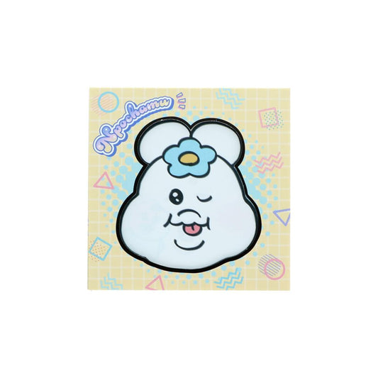 んぽちゃむ メモ帳 窓付スクエアメモ イエロー サンスター文具 新学期準備文具 キャラクター グッズ メール便可 シネマコレクション