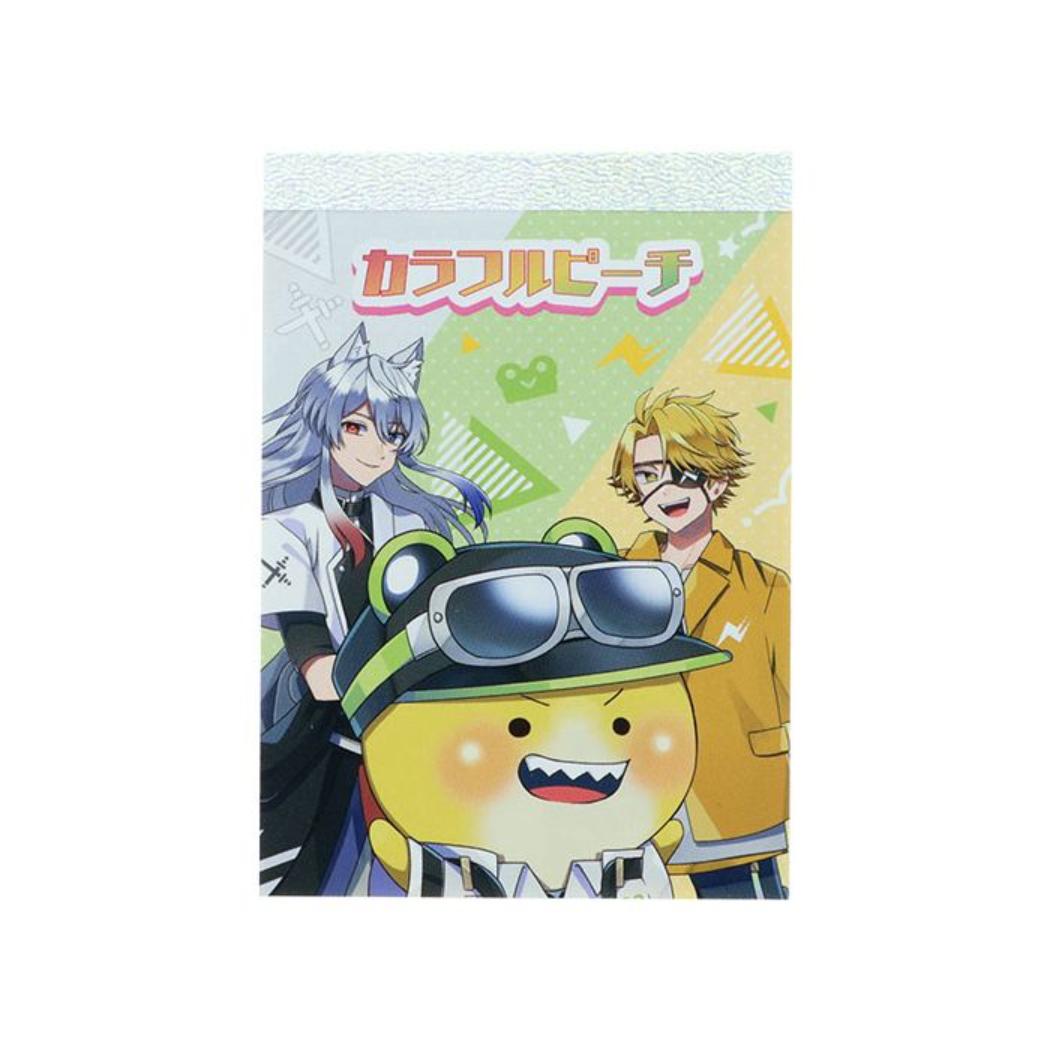 カラフルピーチ メモ帳 メモミニ ミニミニメモ たっつん＆どぬく＆シヴァ UUUM ウーム サンスター文具 新学期準備文具 かわいい からぴち 実況 動画クリエイター グッズ メール便可 シネマコレクション