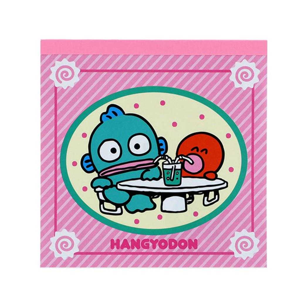 ハンギョドン メモ帳 スクエアメモ ポップ サンリオ サンスター文具 新学期準備文具 キャラクター グッズ メール便可 シネマコレクション