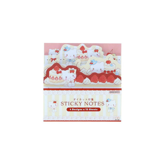 サンリオキャラクターズ 付せん ダイカットブロック付箋 スイートケーキコレクション レッド Sanrio サンスター文具 新学期準備文具 伝言 事務用品 キャラクター グッズ メール便可 シネマコレクション