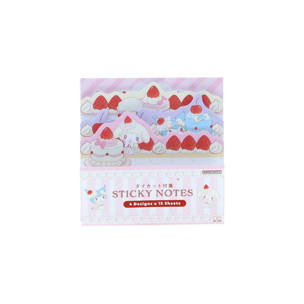 サンリオキャラクターズ 付せん ダイカットブロック付箋 スイートケーキコレクション ピンク Sanrio サンスター文具 新学期準備文具 伝言 事務用品 キャラクター グッズ メール便可 シネマコレクション