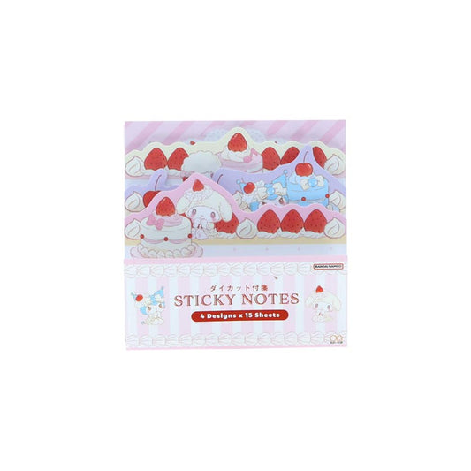 サンリオキャラクターズ 付せん ダイカットブロック付箋 スイートケーキコレクション ピンク Sanrio サンスター文具 新学期準備文具 伝言 事務用品 キャラクター グッズ メール便可 シネマコレクション