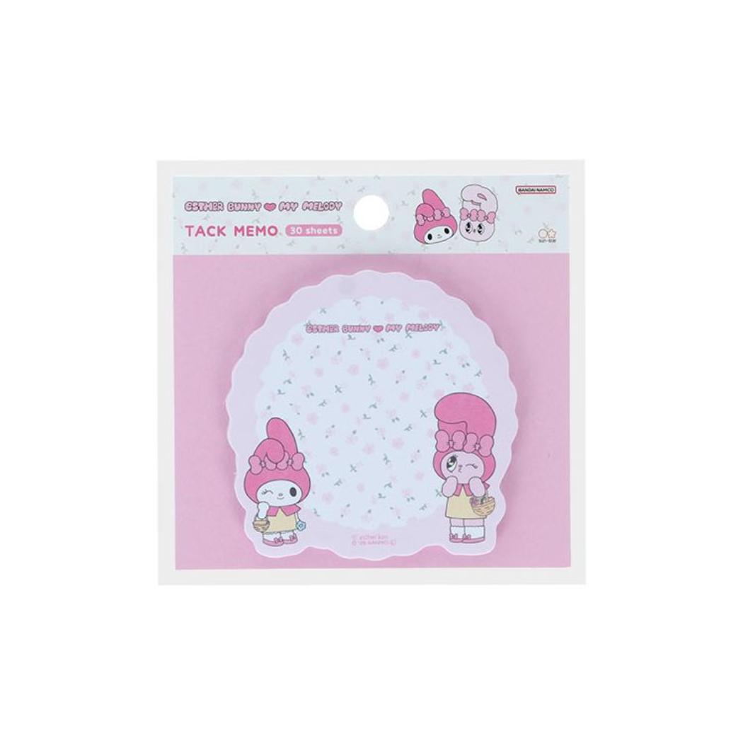 エスターバニーxマイメロディ 付せん ダイカット付箋 W Esther Bunny サンリオ サンスター文具 新学期準備文具 伝言 事務用品 キャラクター グッズ メール便可 シネマコレクション