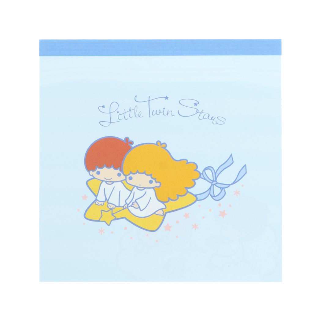 サンリオキャラクターズ メモ帳 スクエアメモ レトロ リトルツインスターズ Sanrio サンスター文具