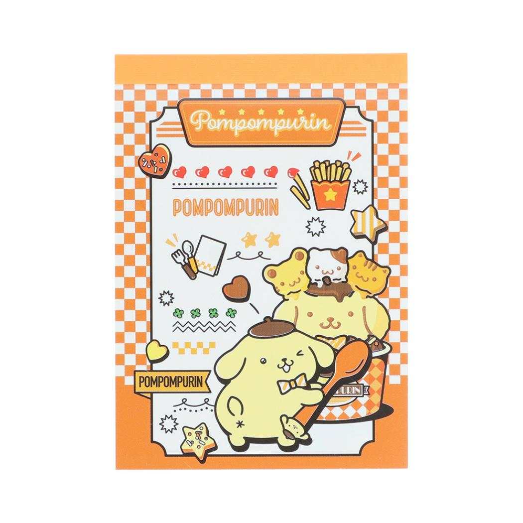 サンリオキャラクターズ メモ帳 メモミニ ミニミニメモ ポムポムプリン Sanrio サンスター文具