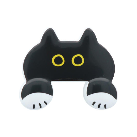 猫 クリップ ダイカットクリップ JITTOME クロ ねこ サンスター文具 おもしろ雑貨 かわいい 事務用品 キャラクター グッズ メール便可 シネマコレクション