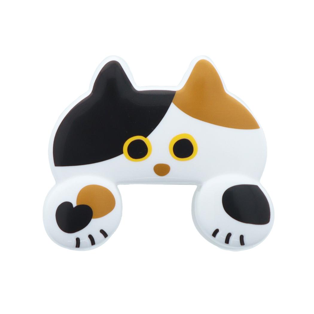猫 クリップ ダイカットクリップ JITTOME ミケ ねこ サンスター文具 おもしろ雑貨 かわいい 事務用品 キャラクター グッズ メール便可 シネマコレクション