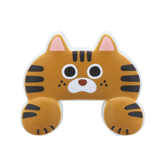 猫 クリップ ダイカットクリップ JITTOME キジトラ ねこ サンスター文具 おもしろ雑貨 かわいい 事務用品 キャラクター グッズ メール便可 シネマコレクション