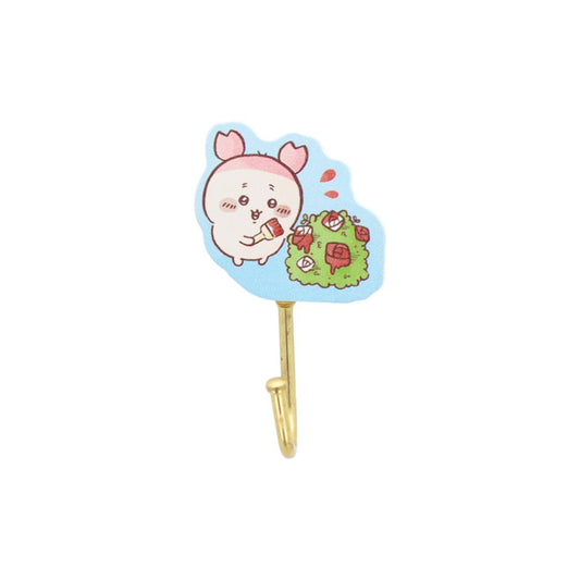 ちいかわ マグネット 木製マグネットフック 古本屋 サンスター文具 かわいい キャラクター グッズ メール便可 シネマコレクション