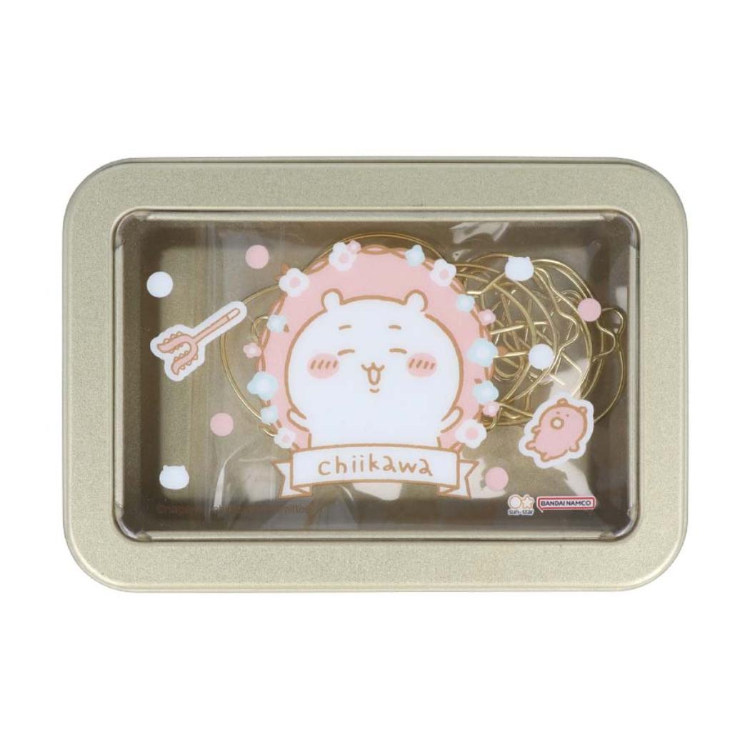 ちいかわ クリップ 缶入クリップ サンスター文具 かわいい キャラクター グッズ メール便可 シネマコレクション