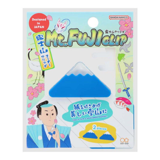 クリップ 富士山クリップ ブルー サンスター文具 インバウンド お土産 和風 日本 グッズ メール便可 シネマコレクション