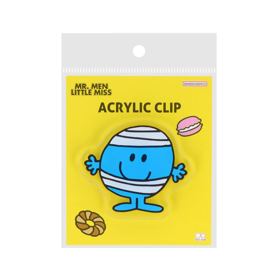ミスターメン＆リトルミス クリップ アクリルクリップ M＆L ミスター バンプ サンスター文具 事務用品 キャラクター グッズ メール便可 シネマコレクション