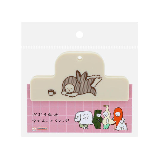 かぶり生活 クリップ マグネットクリップ たこさんウィンナー サンスター文具 書類整理 かわいい グッズ メール便可 シネマコレクション