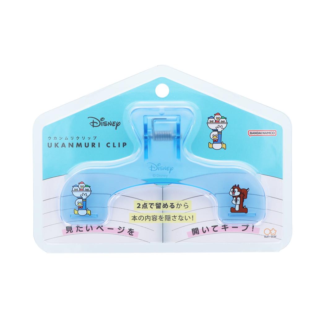 ディズニーx松本セイジ クリップ ウカンムリクリップ クリアブルー ディズニー サンスター文具 事務用品 キャラクター グッズ シネマコレクション