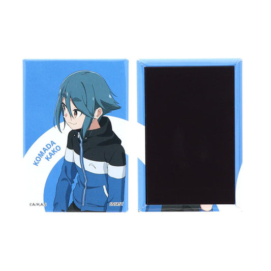 mono 磁石 スクエア缶マグネット 駒田華子 A サンスター文具 コレクション雑貨 アニメキャラクター グッズ メール便可 シネマコレクション