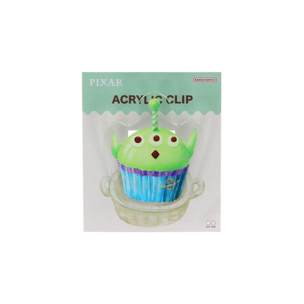 トイストーリー クリップ アクリルクリップ Nuiパン エイリアン ディズニー サンスター文具 事務用品 ダイカットクリップ キャラクター グッズ メール便可 シネマコレクション