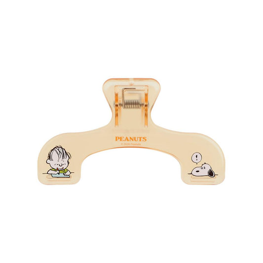 スヌーピー クリップ ウカンムリクリップ AMERICAN TASTE12 ベージュ ピーナッツ サンスター文具 事務用品 新学期準備文具 キャラクター グッズ シネマコレクション