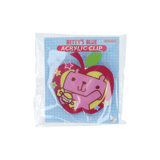 BETTY’S BLUE クリップ アクリルクリップ エイミーちゃん サンスター文具 事務用品 ダイカットクリップ キャラクター グッズ メール便可 シネマコレクション