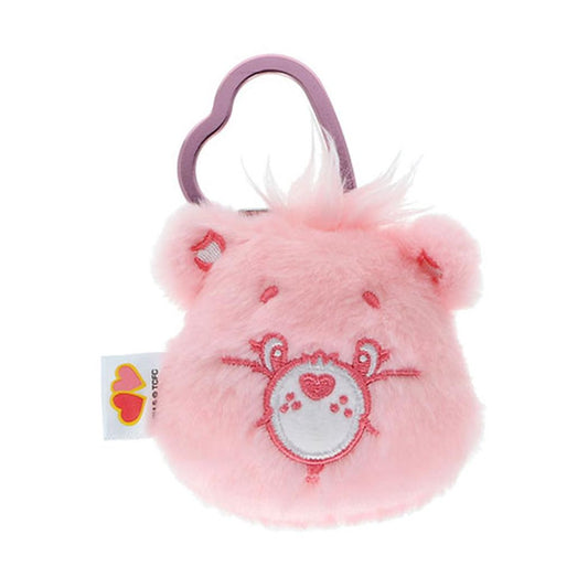 ケアベア キーリング ミラーチャーム ピンク CareBears サンスター文具 プレゼント キャラクター グッズ メール便可 シネマコレクション