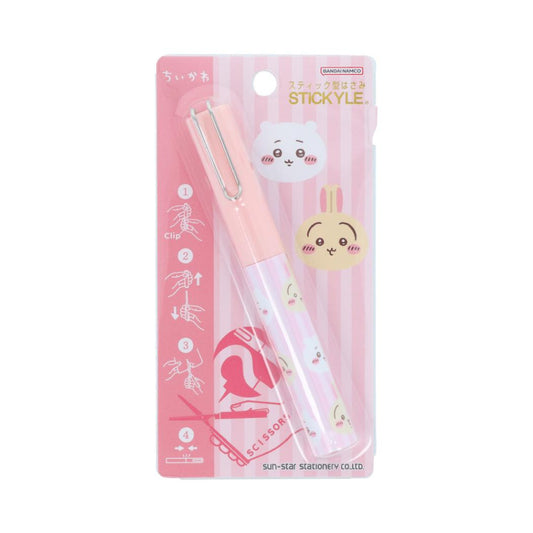 ちいかわ コンパクトシザー スティッキールはさみ NLC ちいかわxうさぎ サンスター文具 新学期準備文具 キャラクター グッズ メール便可 シネマコレクション