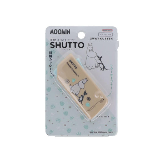 ムーミン カッター 開梱カッター＆レターオープナー SHUTTO シュット ムーミン 北欧 サンスター文具 便利文具 事務用品 キャラクター グッズ メール便可 シネマコレクション