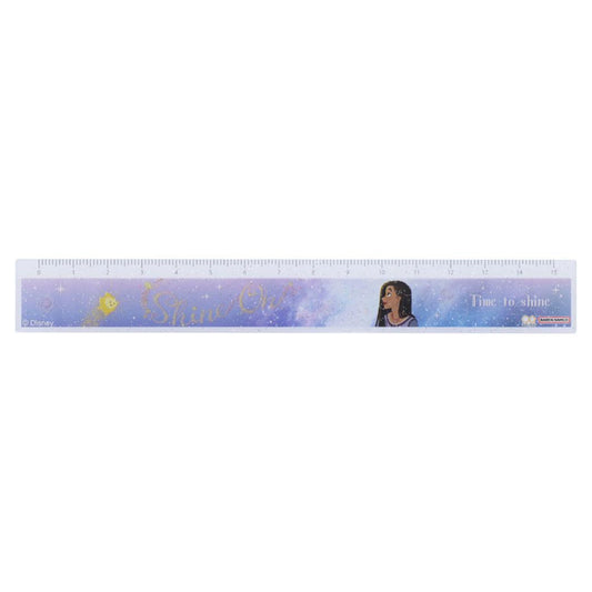 WISH ウィッシュ 定規 ものさし 15cm 2D 新入学 ディズニー サンスター文具 新学期準備文具 キャラクター グッズ メール便可 シネマコレクション