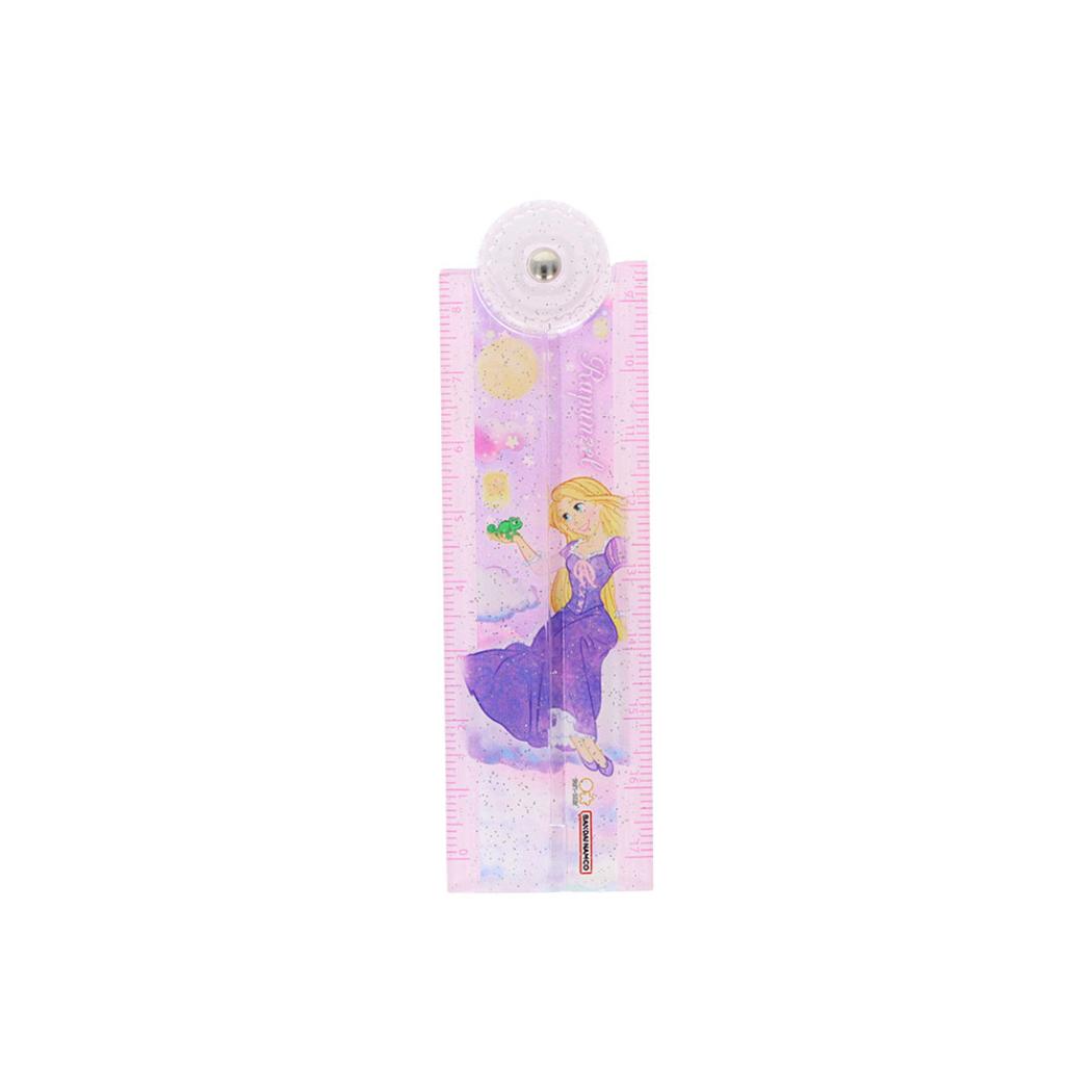 塔の上のラプンツェル ものさし 折りたたみ17cm定規 ゆめかわ！ ディズニープリンセス サンスター文具 新学期準備文具 キャラクター グッズ メール便可 シネマコレクション