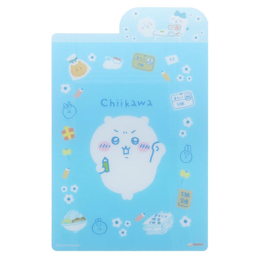 ちいかわ 下敷き ダイカット下敷 検定 新入学 サンスター文具 小学生 プレゼント かわいい キャラクター グッズ メール便可 シネマコレクション