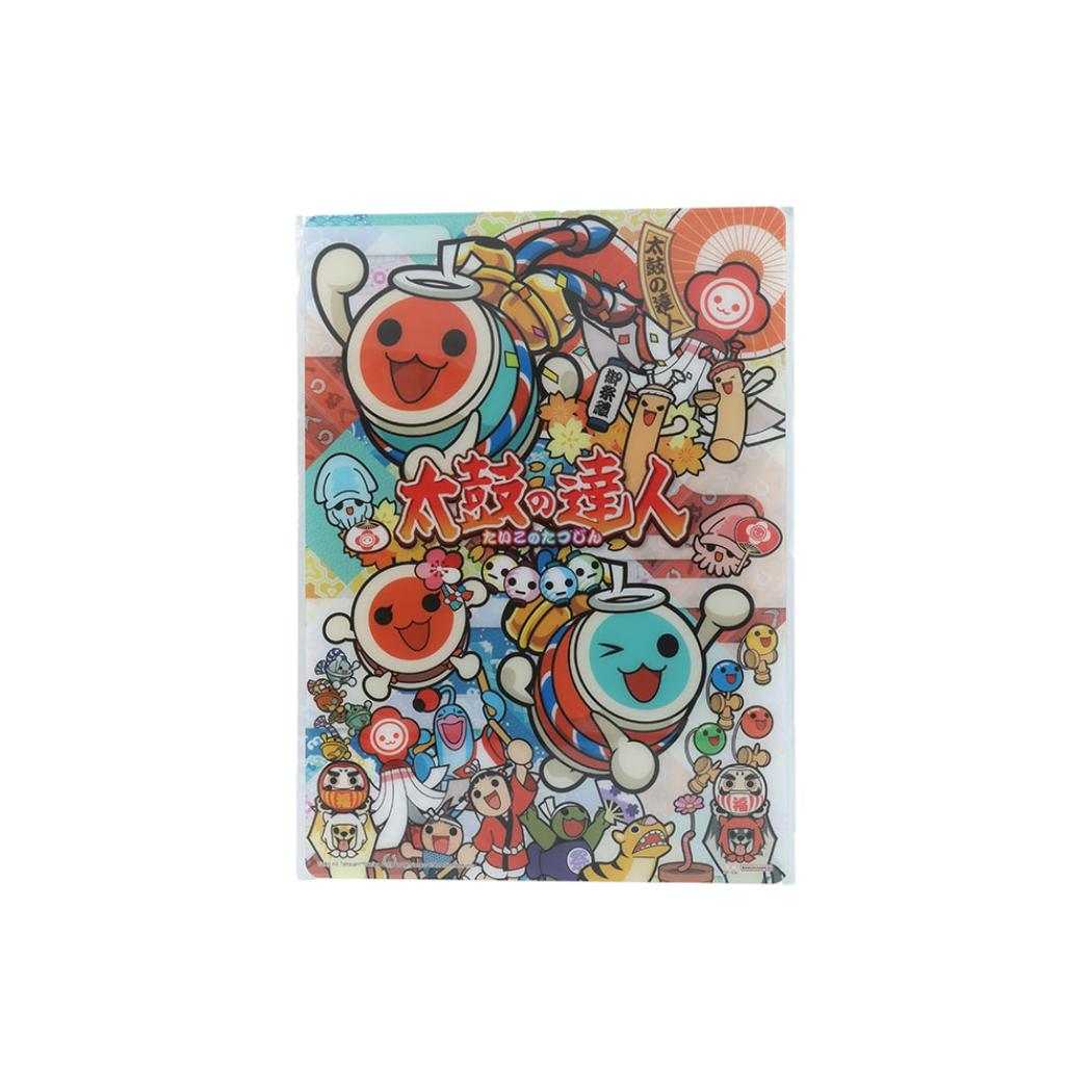 太鼓の達人 下敷き クリア下敷き サンスター文具 新学期準備文具 日本製 キャラクター グッズ メール便可 シネマコレクション