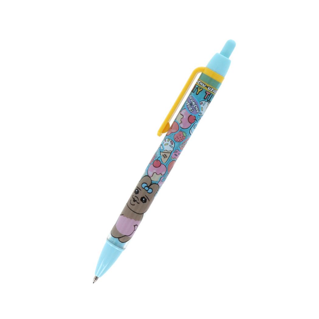 おぱんちゅうさぎ シャーペン シャープペン 0.5 ブルー サンスター文具 新学期準備文具 キャラクター グッズ メール便可 シネマコレクション