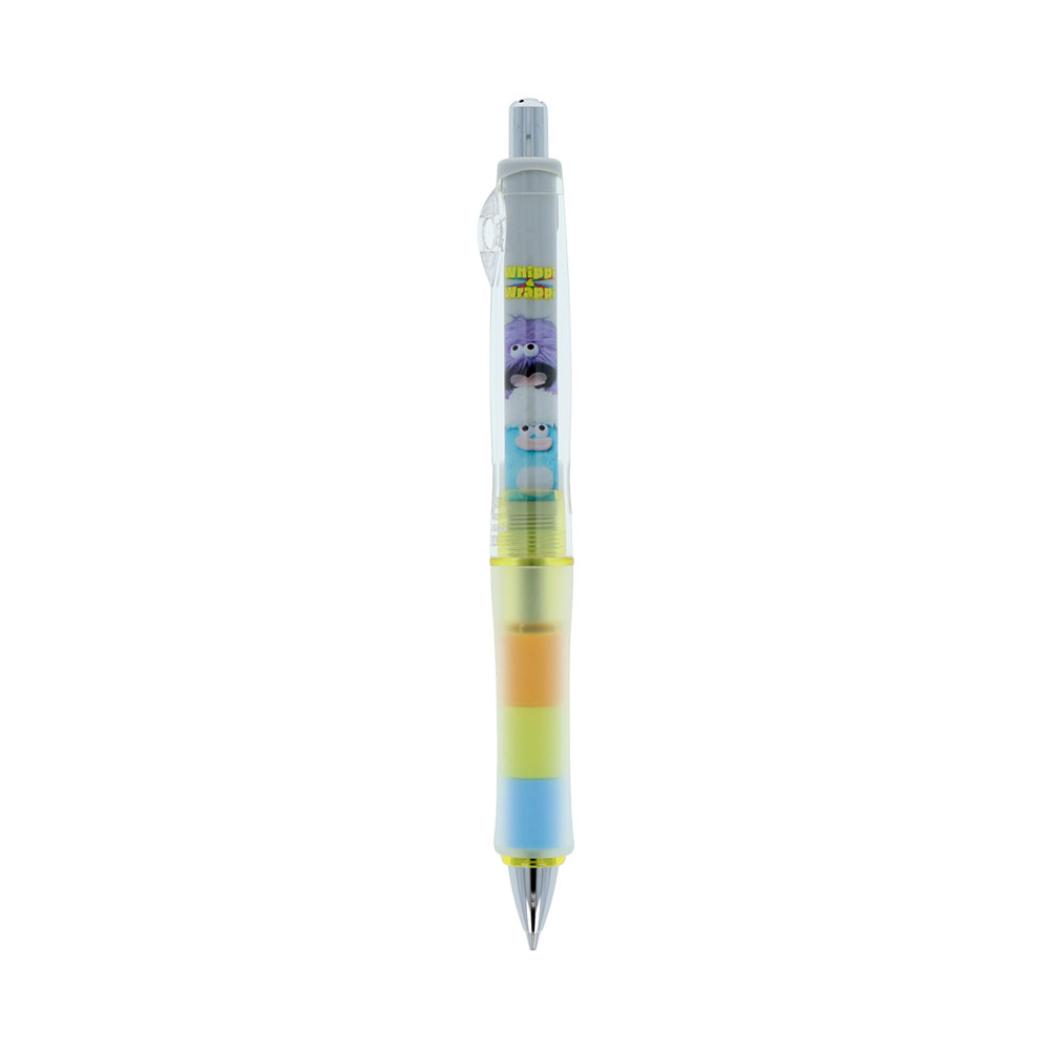 ホイッピ＆ラッピ シャーペン ドクターグリップ 0.5mm プレイボーダー イエロー サンスター文具 新学期準備文具 パイロット シャープペン 日本製 キャラクター グッズ メール便可 シネマコレクション