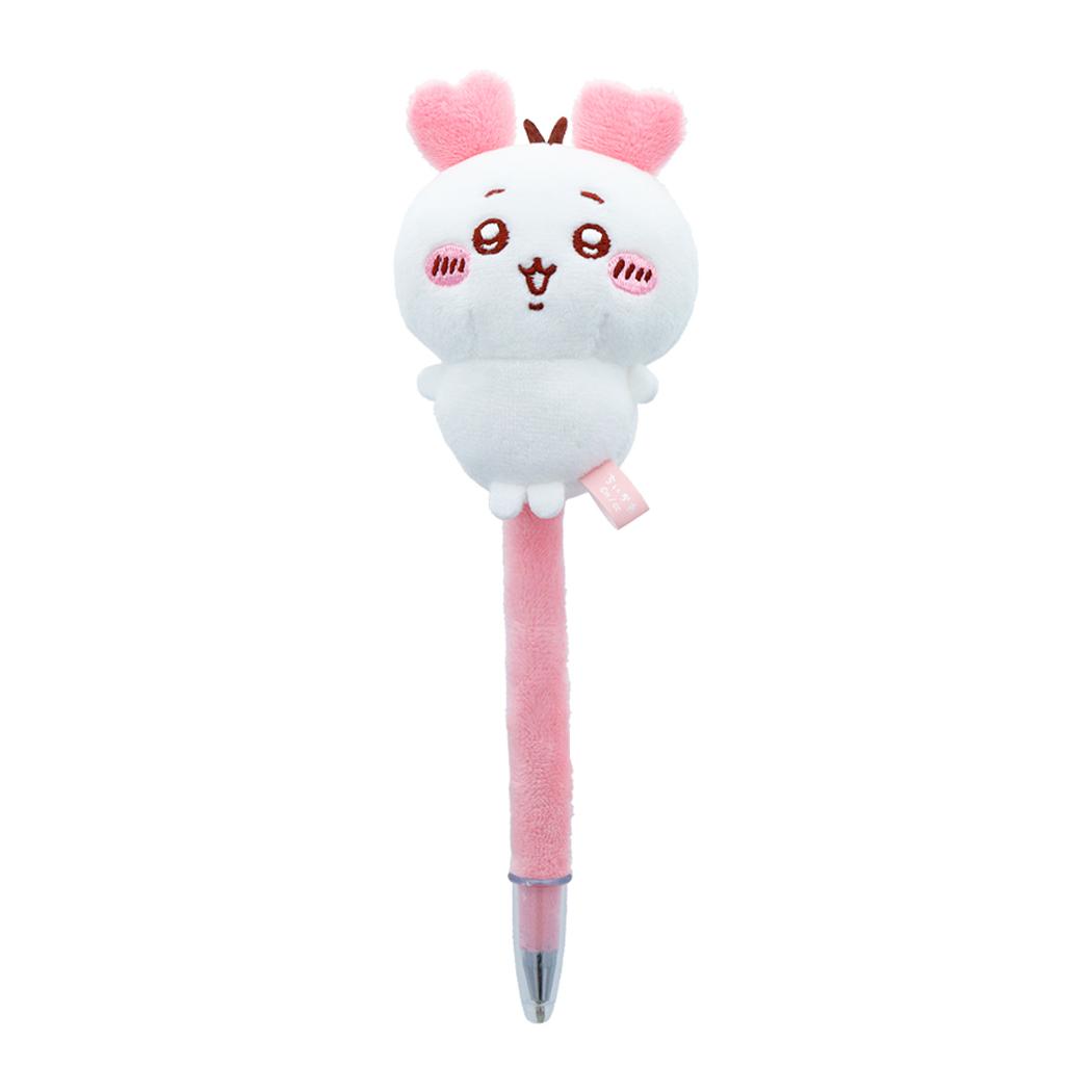 ちいかわ ボールペン ふわふわマスコットボールペン サンスター文具 新学期準備文具 油性 黒 キャラクター グッズ シネマコレクション