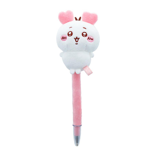 ちいかわ ボールペン ふわふわマスコットボールペン サンスター文具 新学期準備文具 油性 黒 キャラクター グッズ シネマコレクション