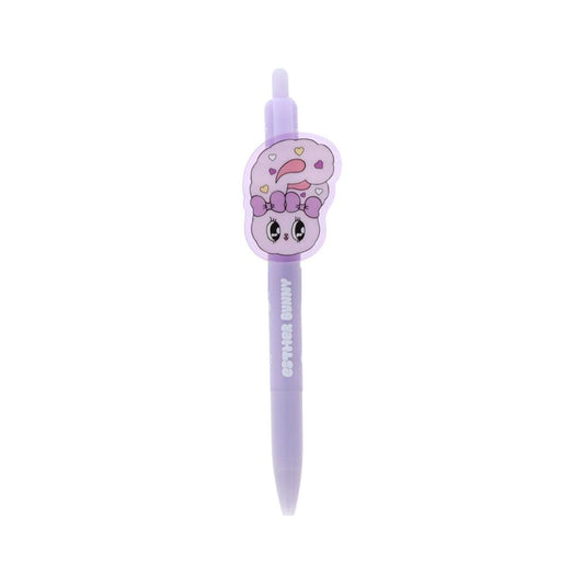 エスターバニー ボールペン プレート付きボールペン 0.5mm ラベンダーバニー ESTHER BUNNY サンスター文具 筆記用具 かわいい キャラクター グッズ メール便可 シネマコレクション