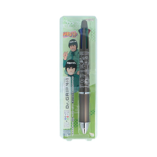 NARUTO ナルト 多機能ボールペン Dr.Grip4＋1 ロック・リー＆マイト・ガイ サンスター文具