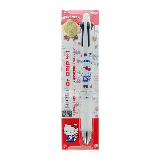 ハローキティ 多機能ボールペン Dr.Grip4＋1 サンリオ サンスター文具 大学生 高校生 プレゼント キャラクター グッズ メール便可 シネマコレクション