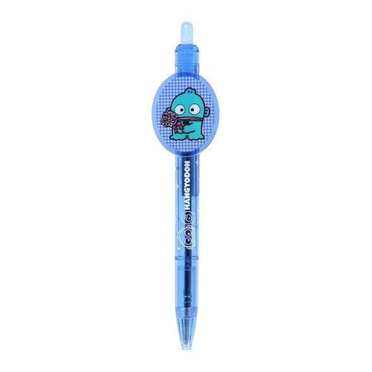 ハンギョドン ボールペン プレート付きボールペン ブルー サンリオ サンスター文具 新学期準備文具 日本製 キャラクター グッズ メール便可 シネマコレクション