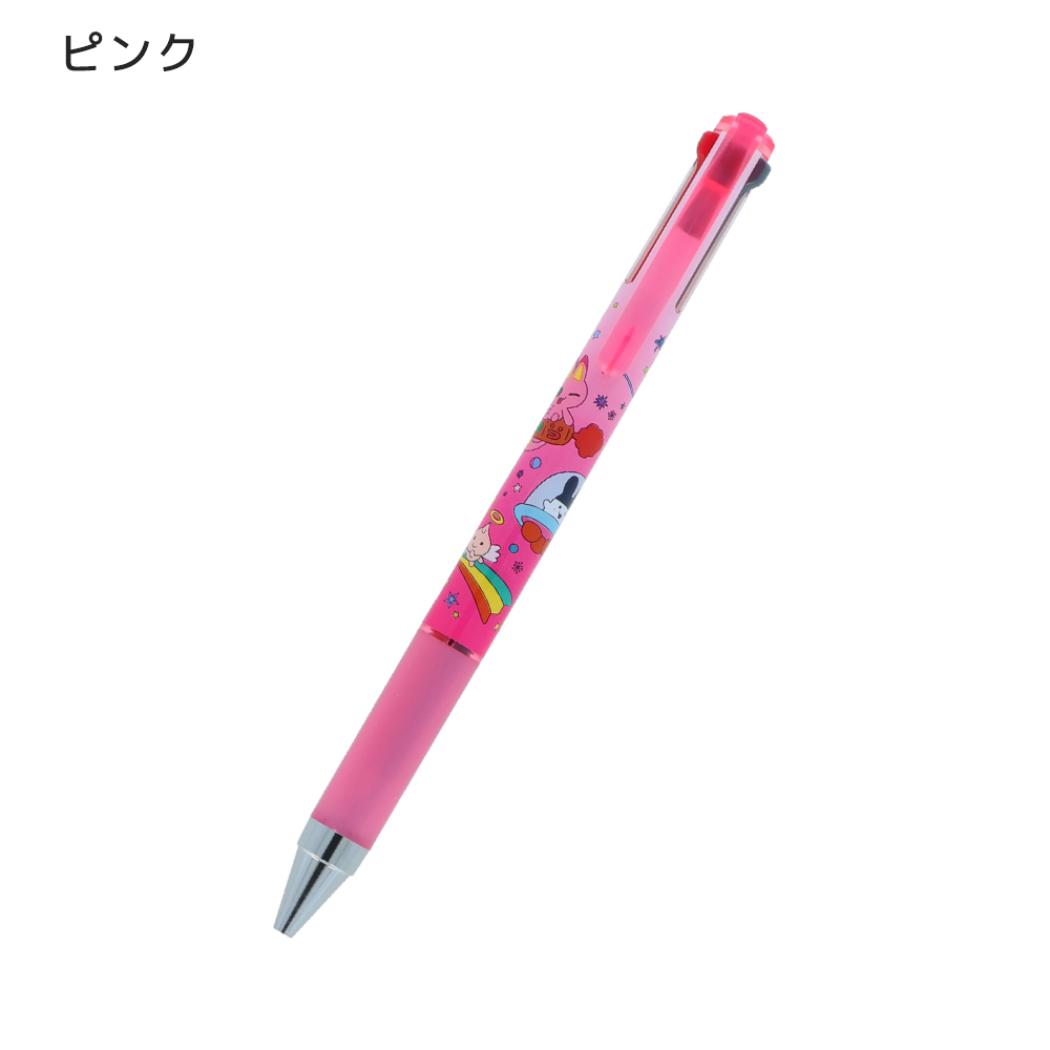 たまごっち ボールペン JUICE UP 3 0.4mm 黒赤青三色ボールペン ピンク サンスター文具