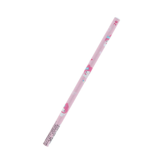 マイメロディ 鉛筆 2B 丸軸 ステショPastel サンリオ サンスター文具 新学期準備文具 筆記用具 小学生 キャラクター グッズ メール便可 シネマコレクション