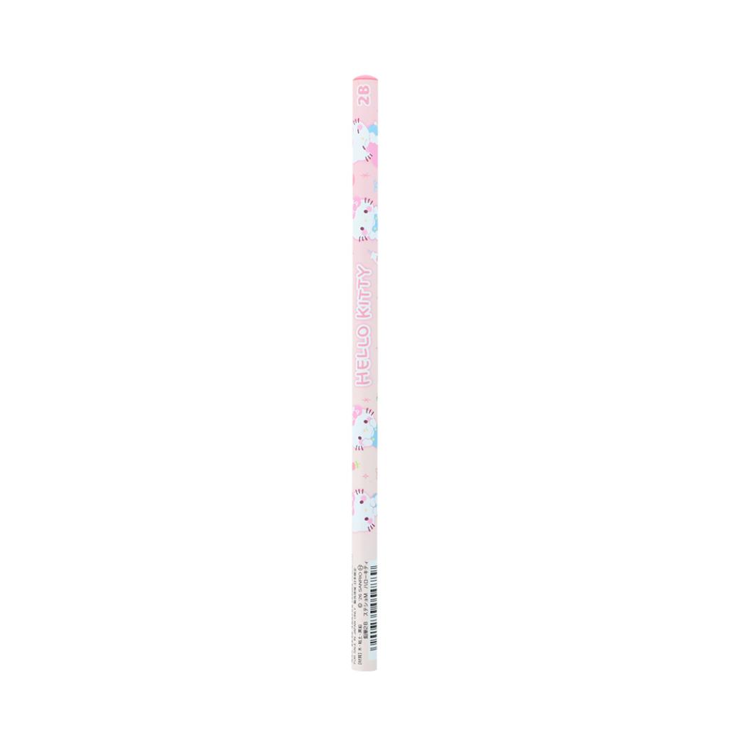 ハローキティ 鉛筆 2B 丸軸 MarshmallowPop マシュマロポップ サンリオ サンスター文具