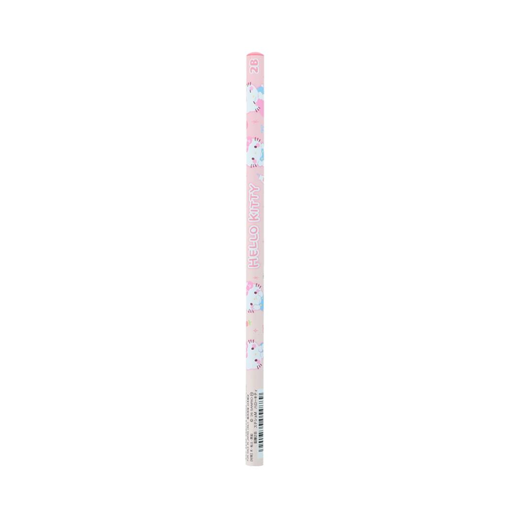 ハローキティ 鉛筆 2B 丸軸 3本組 MarshmallowPop マシュマロポップ サンリオ サンスター文具