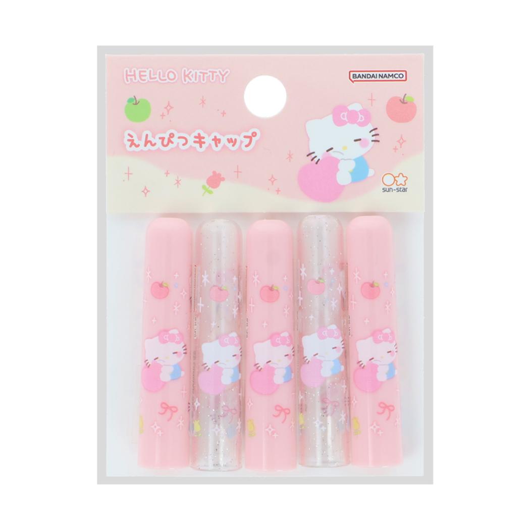 ハローキティ 鉛筆キャップ えんぴつカバー5本セット MarshmallowPop マシュマロポップ サンリオ サンスター文具